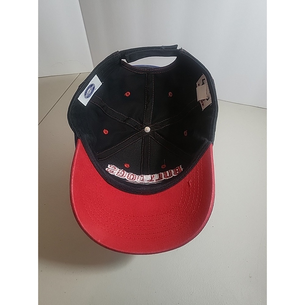 Georgia Bulldogs Fan Favorite Black Baseball Cap Red Spellout NCAA Football Hat - Picture 5 of 7